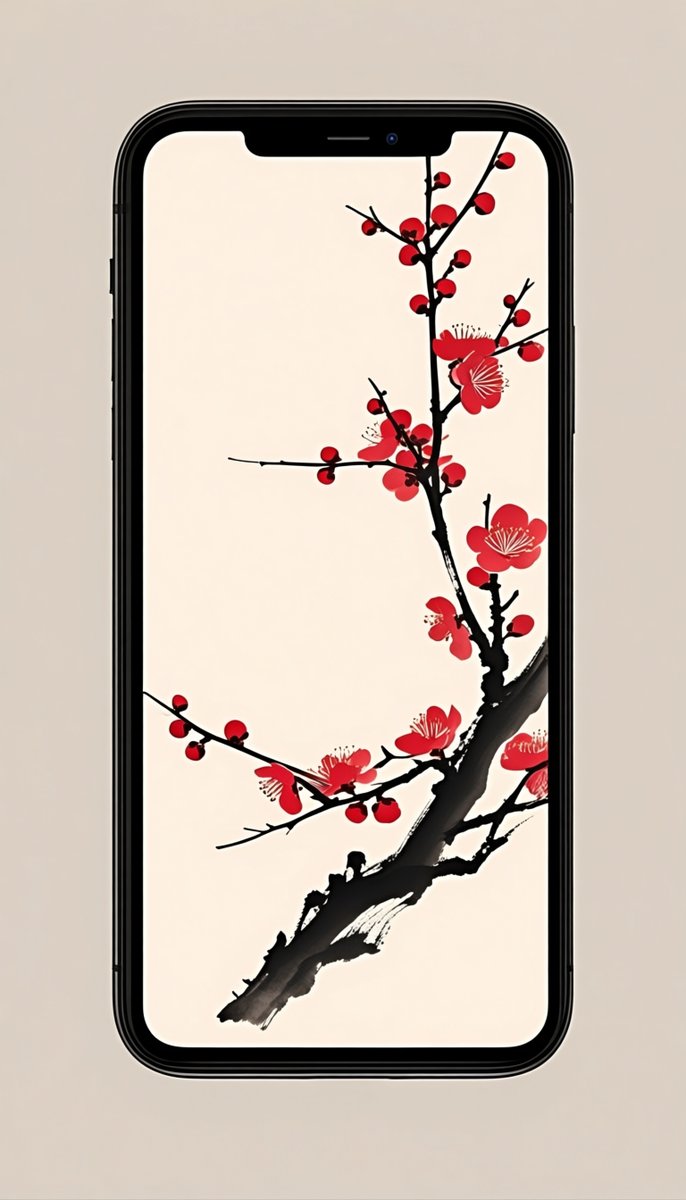 壁纸_梅花枝